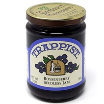 Trappist Preserves Boysenberry Jam 12.0 oz Jar (Pack of 2), 1