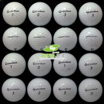 테일러메이드 버너TP LDP 로스트골프공 A-3피스 로스트볼 16구 화이트