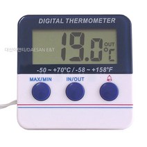디지털 냉장고온도계 DTA-5070 냉동고온도 수온계 -50도 70도