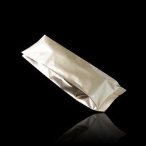 7X22cm 폭4cm M형 금박 알루미늄 커피봉투 100매, 사이즈-7X22cm 폭4cm