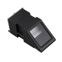 FPM10A 지문 판독기 센서 모듈 Arduino 잠금 장치 용 광학 지문 직렬 통신 인터페이스 지문 모듈, 하나, 검은 색