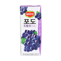 델몬트 포도 드링크 190ml, 32개입