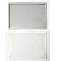 보조도어 휴지통 뱅글이 쓰레기통 투입구 냄새방지, 1개, 회색