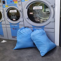 나홀로그램 세탁백 대용량 빨래 가방 다용도 보관자루 장난감 보관가방 모텔 헬스클럽 90L, 2개