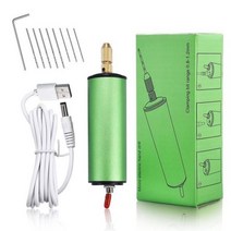 쥬얼리 도구 미니 전기 드릴 핸드 헬드 진주 에폭시 수지 쥬얼리 만들기 DIY 목재 공예 도구 5V USB 데이터, [04] D, 4D