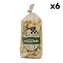 마늘 허브 파파델레 파스타 341g x 6팩 Al Dente