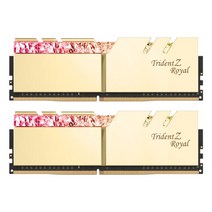 [G.SKILL] 지스킬 DDR4 32G PC4-28800 CL16 TRIDENT Z ROYAL C 골드 (16Gx2)