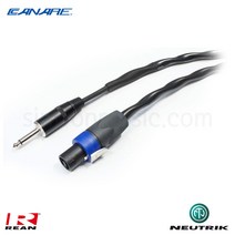 카나레 스피커케이블 11F4FX225B NEUTRIK REAN 스피콘-6.3mm(TS)타입 3미터