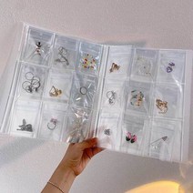 피규어장식장 투명아크릴 계단식 조명 쇼케이스 투명 보석 주최자 보관 앨범 선물 가방, 스타일 10 288 그리드