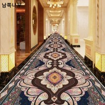 맞춤 제작 3d 입체 프린트 롤재 호텔 복도 카펫 전체 포장 통로에 재단 가능한 카펫 제조사 도매