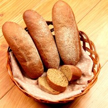 [유스마일] 한달30개 돼지감자통밀빵 60g 매일 하루 1개 650원, 04. No백밀 밀기울호밀빵100g-8개