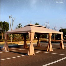 캐노피천막 옥상 텐트 창고 포장마차 이동식, 2.5X2.5m 단면 (천+실) 기둥 8cm