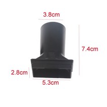 EU/US 플러그 바베큐 팬 12V 1.2A 4300RPM 공기 송풍기 피크닉 캠핑 화재 숯 스타터 요리 도구 드롭 배송, 05 Air Duct