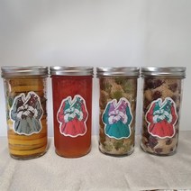 [솜나물] 정성가득 직접 만드는 수제청 모듬 선물세트, 청포도/적포도/자몽