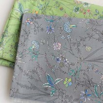 (천마마) 대폭0수아사-코넬리아(스카프 옷 손수건 블라우 이불), 그레이