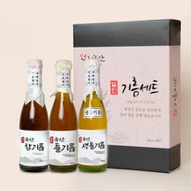 [부스터랩 X 우리농산] 달인 참기름 들기름 생들기름 선물세트참기름300ml+들기름 300ml+생들기름 300ml, 없음