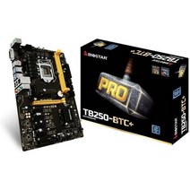 일본직발송 3. BIOSTAR LGA 1151 대응 INTEL B250 칩셋 탑재 ATX 마더보드 TB250-BTC+ B07481N9LW, 상세 설명 참조0