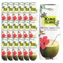 킹아이슬랜드 코코넛워터, 250ml, 36개입