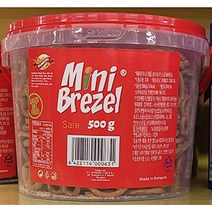 Mini Brezel 미니 프레첼(프레즐) 500g(통) (원산지 : 루마니아)