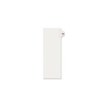 Avery Individual Legal Exhibit Dividers Style 299 Side Tab 8-1/2