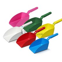 [바이칸] 사각 스쿠프(0.5리터/1리터/2리터), 2L 파랑