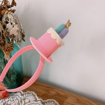 손오공머리띠 다이소크리스마스머리띠 해피벌스데이머리띠, 1개, 8