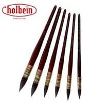 홀베인 수채화 붓 210 Squirrel 둥근붓 다람쥐털 / 옵션선택, 5호