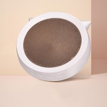 스안타 고양이 스크래쳐 원형 코어 교체 가능, 특대형, 화이트+코어x1
