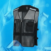 뽀마 아이스조끼 여름작업조끼 국내생산 + 보냉파우치4개입 + 아이스팩12개입