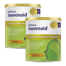 뉴트리시아 수버네이드 파우더 레몬 & 오렌지맛 360g 2통, 2개