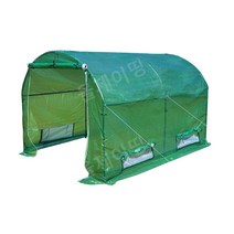 3 미터 온실 발코니 꽃 창고 온실 열 덮개 창고 텃밭 조립식 비닐하우스 통풍, 녹색 세트