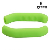 xiaomi m365 pro 전기 스쿠터 자전거 자전거 자전거 액세서리 용 2pcs 범용 실리콘 젤 브레이크 핸들 레버 커버, 초록, 2pcs green