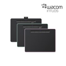 와콤 인튜어스 소형 블루투스 타블렛 일반 CTL-4100WL 3종 색상, CTL-4100WL/E(피스타치오그린)