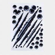 MF 자동차 3D 총알스티커 흠집 스크래치 커버, A103