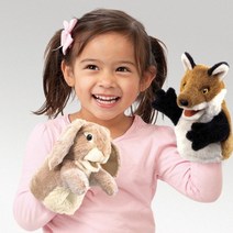 어린이집 구연 동화 손 인형 토끼 동물 핸드 퍼펫 인형극 동화극 봉제 장난감 유치원 심리 치료 역할 영역 언어 교재 교구