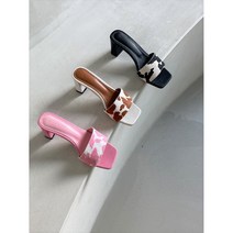 송치일선 뮬 미들샌들7cm-3컬러