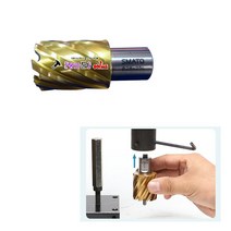 SMATO 브로치컷터 HSS-22mm-50L(규격 선택바랍니다) 브럿치컷터 103-9902 악마의발톱 드릴 기리 천공 브로치캇타 마그드릴장착 드릴비트 홀쏘 브로치커터, 23(50L)