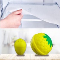 냉장고 항균 탈취제 패드 와 후레쉬키퍼 세트 냉장고 싱크대 선반 서랍장 항균 탈취제 냄새제거 3년 재사용, 03 매트30매 후레쉬볼 2개 업1개