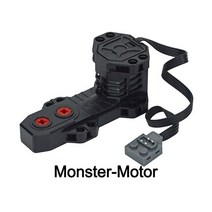 [레고아바타] 파워 기능 모터 테크니컬 부품 MOC 멀티 툴 서보 트레인 PF 8293 8883 모델 모든 브랜드 호환 블록, [33] Monster Motor