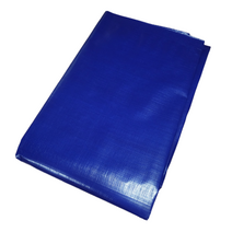 방수 타포린 천막 최고급지 그라운드시트 캠핑 방수포 덮개 야적, 20m x 20m, 청색