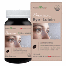 팜그린 프리미엄 아이루테인 500mg x 90캡슐, 1박스