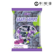okio 오키오 그레이프 구미 80g, 단품