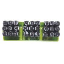 스마토 철재 영문펀치(27개입) 규격 3mm