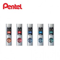 펜텔 C273 샤프심 아인 슈타인 0.3mm X 3개 묶음, H