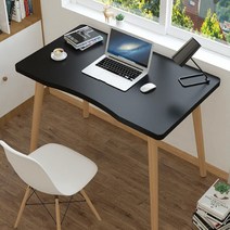 세련&모던 깔끔한 1인용 공부책상 컴퓨터 테이블 80, 화이트