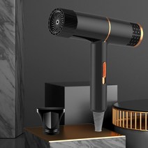 휴대용드라이기 전문가용 적외선 음이온 블로우 헤어 드라이어 뜨거운 차가운 바람 살롱 스타일러 도구 전, 03 Black_02 UK