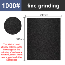 차량용 광택기 무선광택기 폴리싱머신 폴리셔 자동차연마기계 왁싱60-2000 습식 및 건식 이중 사용 사포, 16 1000_04 30 PCS