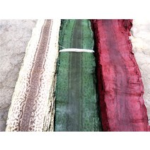 천연 물 염색 모래 뱀 가죽 DIY 핸드폰 쉘 지갑 카드 보우 낚싯대 스킨 수제, 01 green