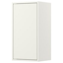 이케아 에케트 수납장+도어+선반1 화이트 35x35x70cm 파티클보드, 이미지참조