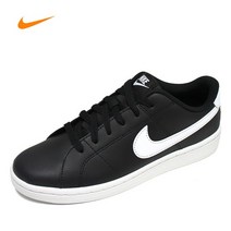 나이키 코트로얄2 스니커즈 블랙 여자 운동화 레더 신발 CU9038-001